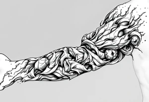 Arm sleeve for men tattoo idea