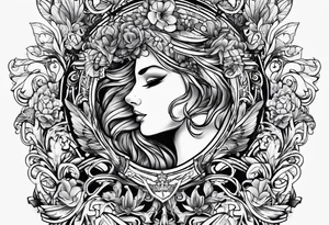 I want the initials: JARR tattoo idea