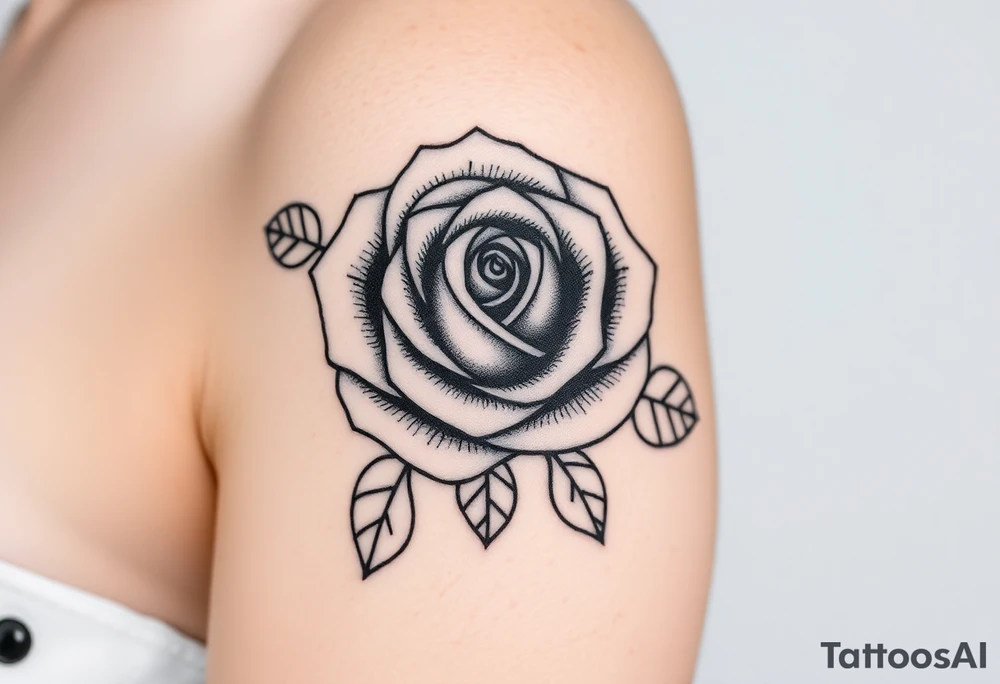 rose tattoo idea