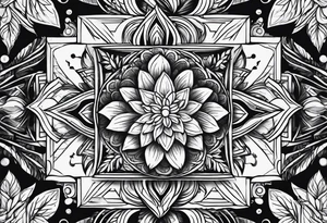 Dark bougie tattoo idea