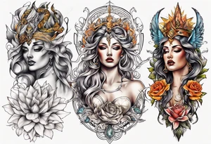 godess tattoo tattoo idea