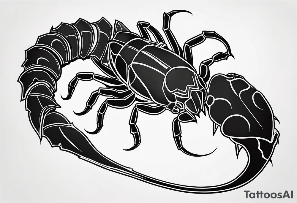 scorpio tattoo idea