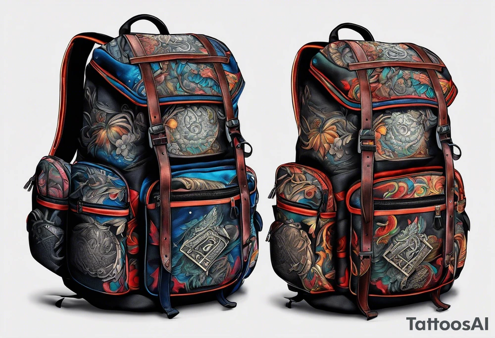 Rucksack, Brothers, work tattoo idea