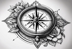 Compass Sleeve tattoo tattoo idea