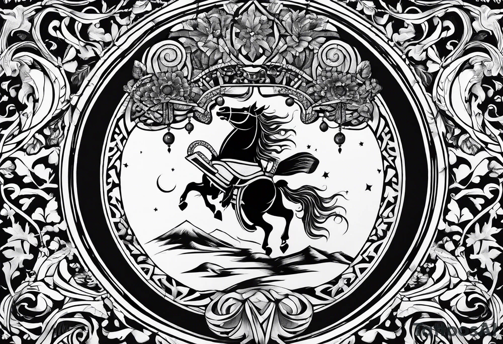 tattoo of the ГUkranian 
Cossacks tattoo idea