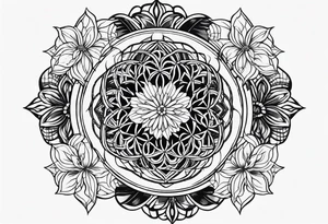 flower of life tattoo idea