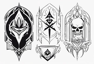 The arcane lega of legends tattoo idea