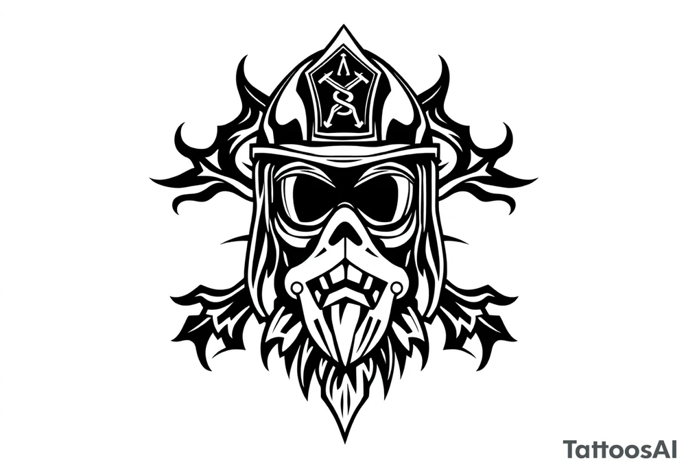 firefighter tattoo idea