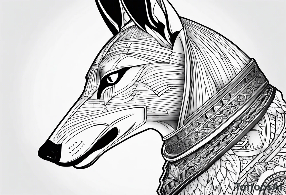 Anubis tattoo idea