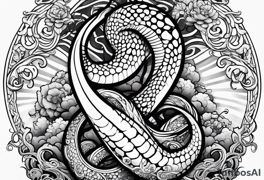 tentacle tattoo idea