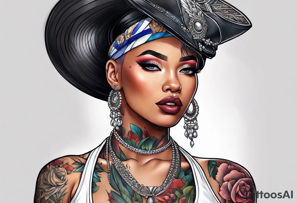 black lesbians tattoo idea