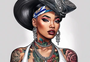 black lesbians tattoo idea