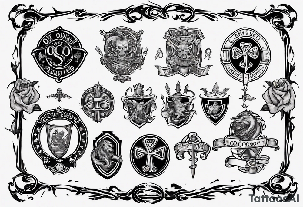 oconnor irish crest tattoo idea