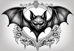 Vampire bats tattoo idea