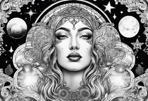 Astrology, Gemini, Natal Chart, vision, armband tattoo idea