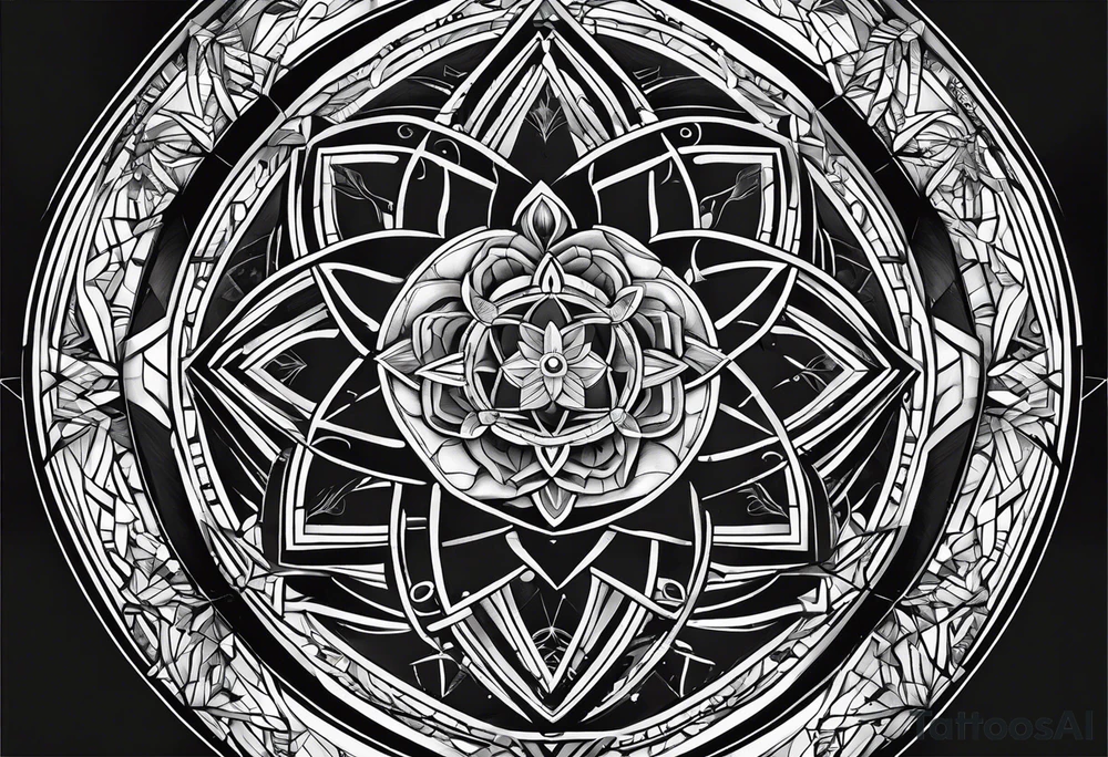 Sacred geometry, tattoo idea