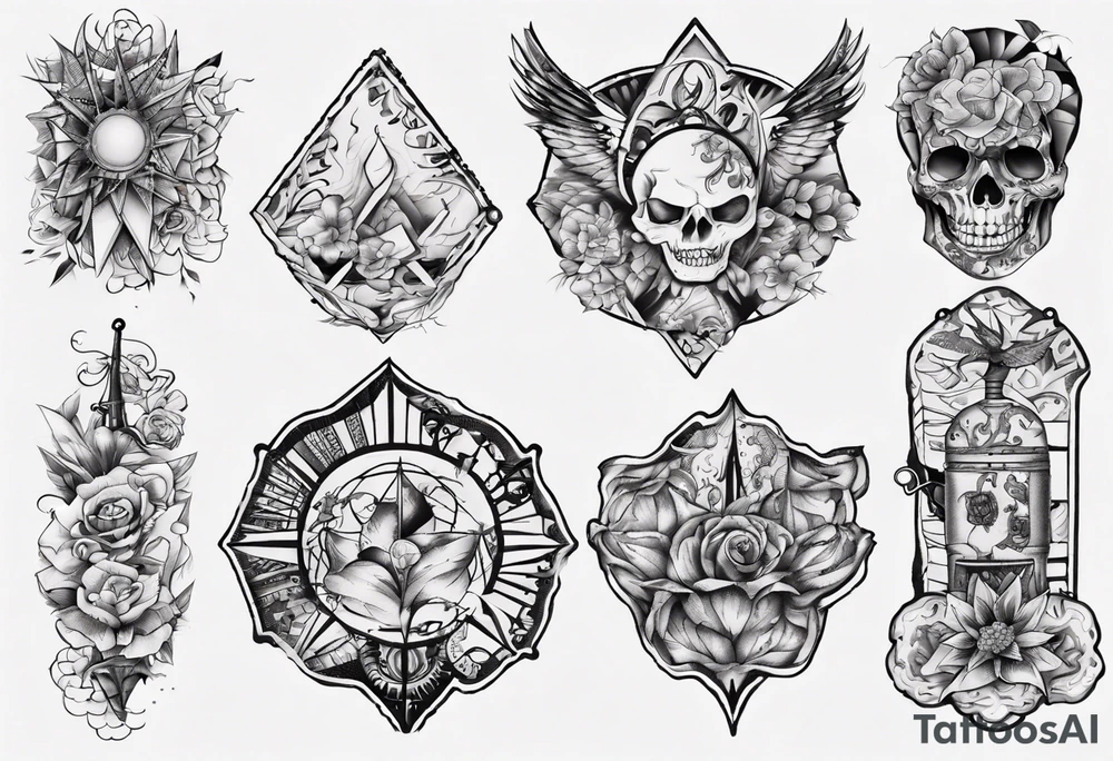 Patchwork Tattoo tattoo idea