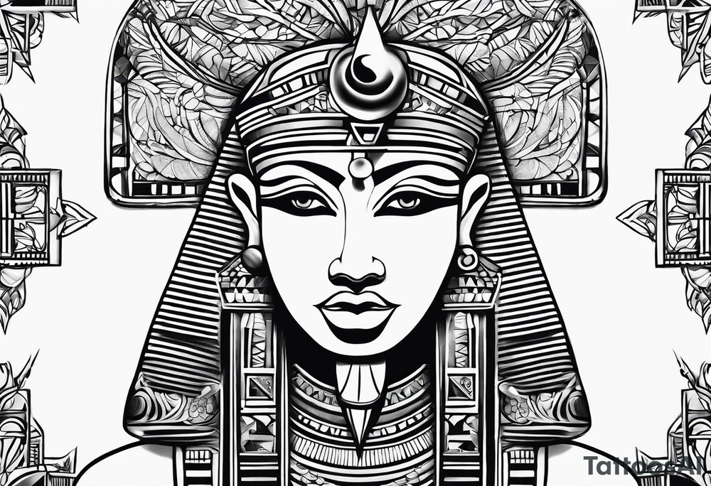 amcient egypt tattoo idea