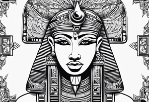 amcient egypt tattoo idea