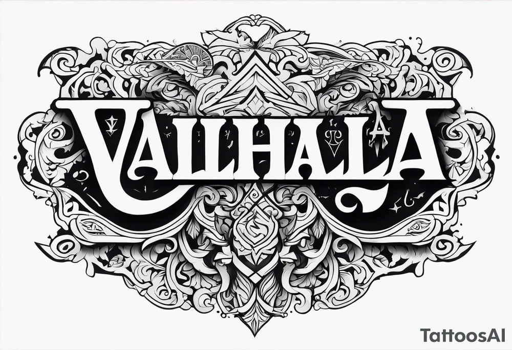 Valhalla tattoo idea