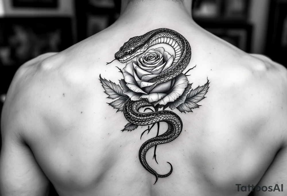 powerful snake wrapped around a rose a partner tattoo tattoo idea powerful snake wrapped around a rose a partner tattoo tattoo idea
