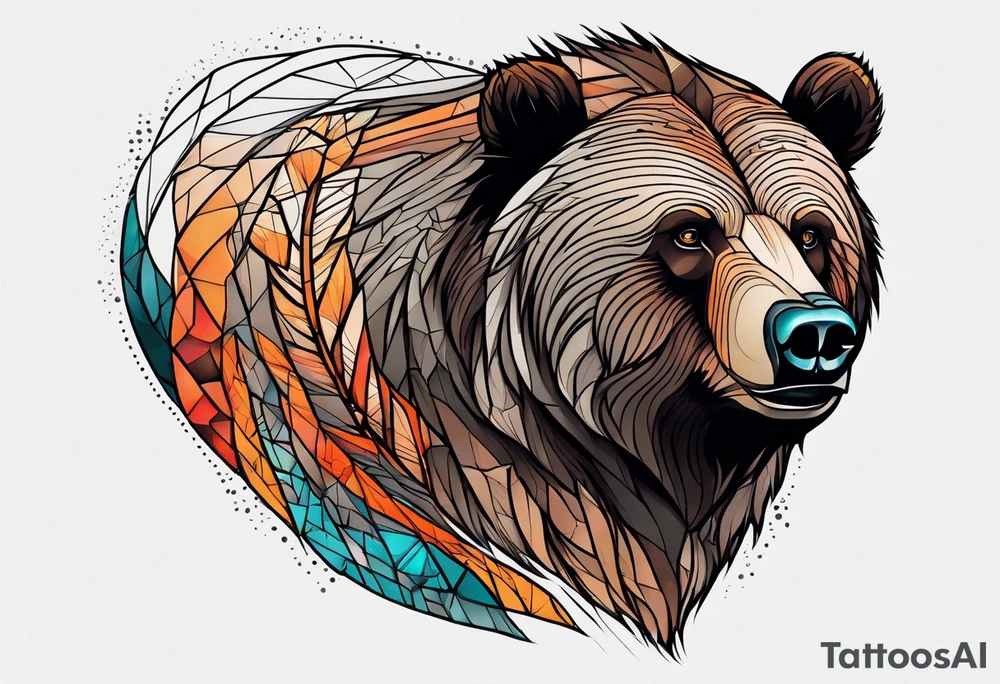 Grizzly tattoo idea