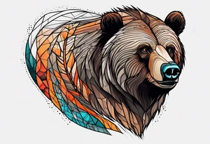 Grizzly tattoo idea