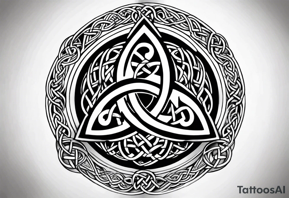 triquetra celtic tattoo idea