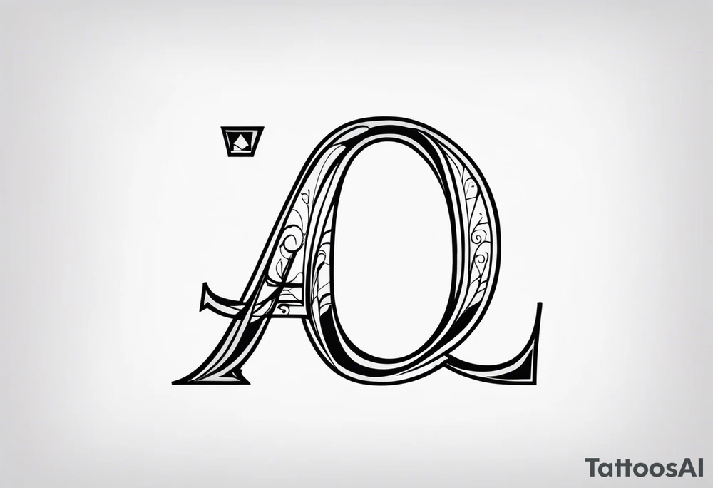 I want to letters "ABC" tattoo idea