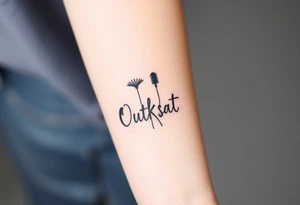 music group Outkast simple tattoos tattoo idea