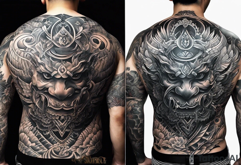 full body tattoo on the back from top to bottom tattoo idea full body tattoo on the back from top to bottom tattoo idea
