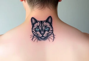 Burmese cat tattoo idea