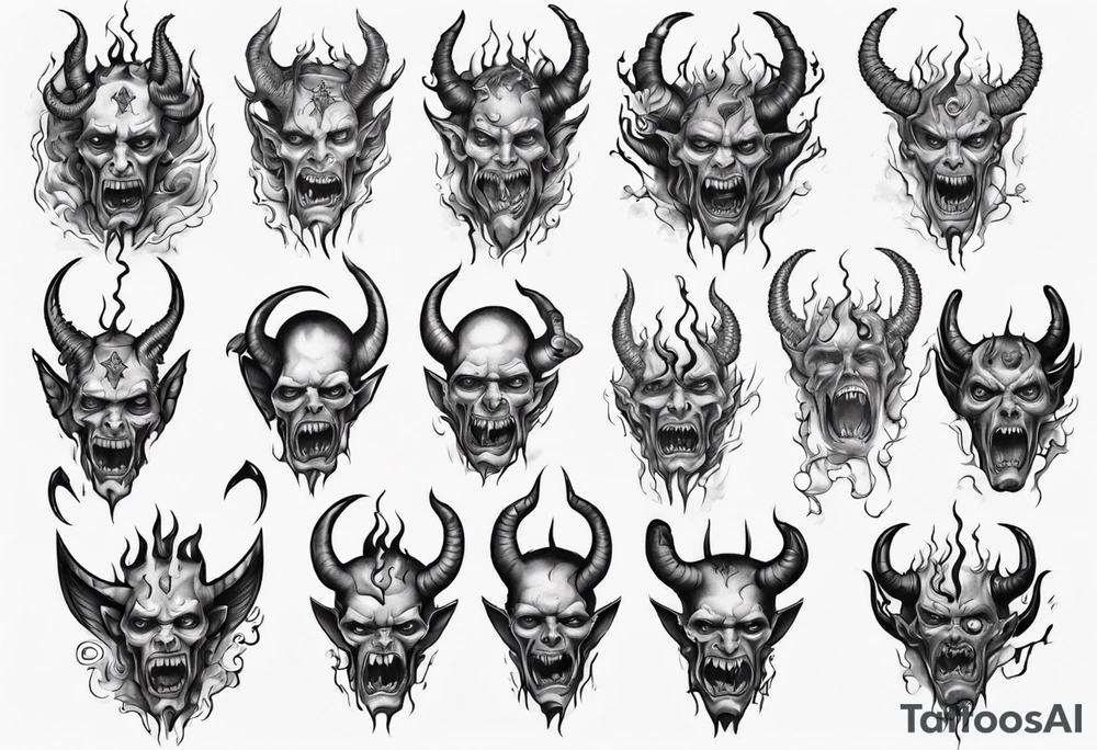 demons inside my head tattoo idea