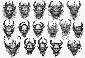 demons inside my head tattoo idea