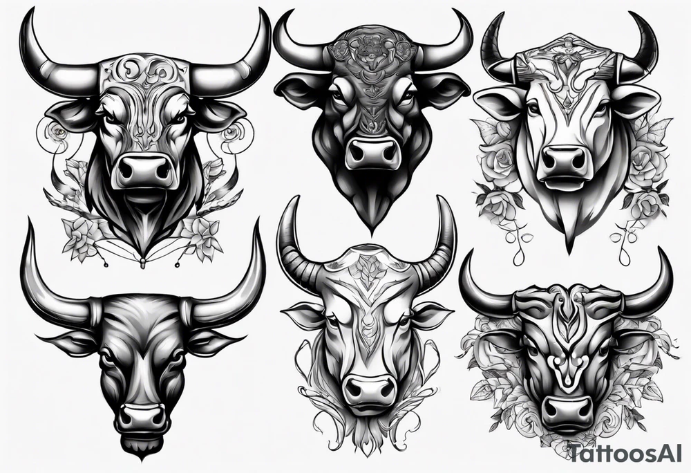 bull tattoo idea