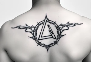 Fine line tattoo from one more light by linkin park tattoo idea