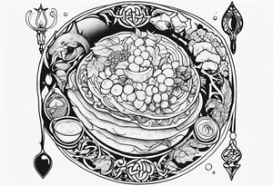 Gluttony tattoo idea