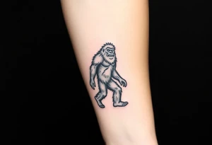 Bigfoot tattoo idea