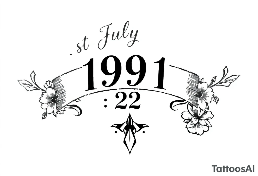 Est. July 1991  
2:22 am tattoo idea
