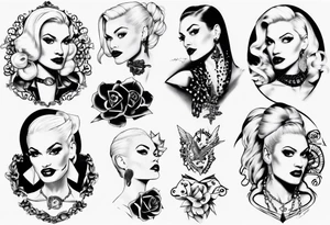 gwen stefani tattoo idea