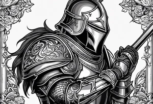 Knight tattoo idea