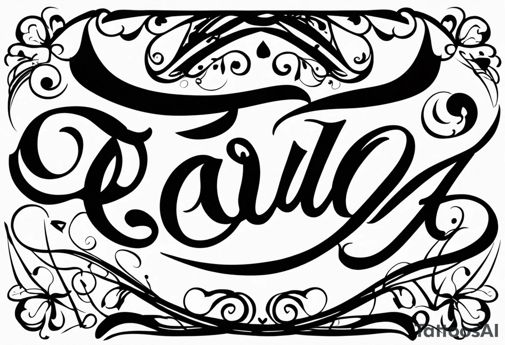 Paula tattoo idea