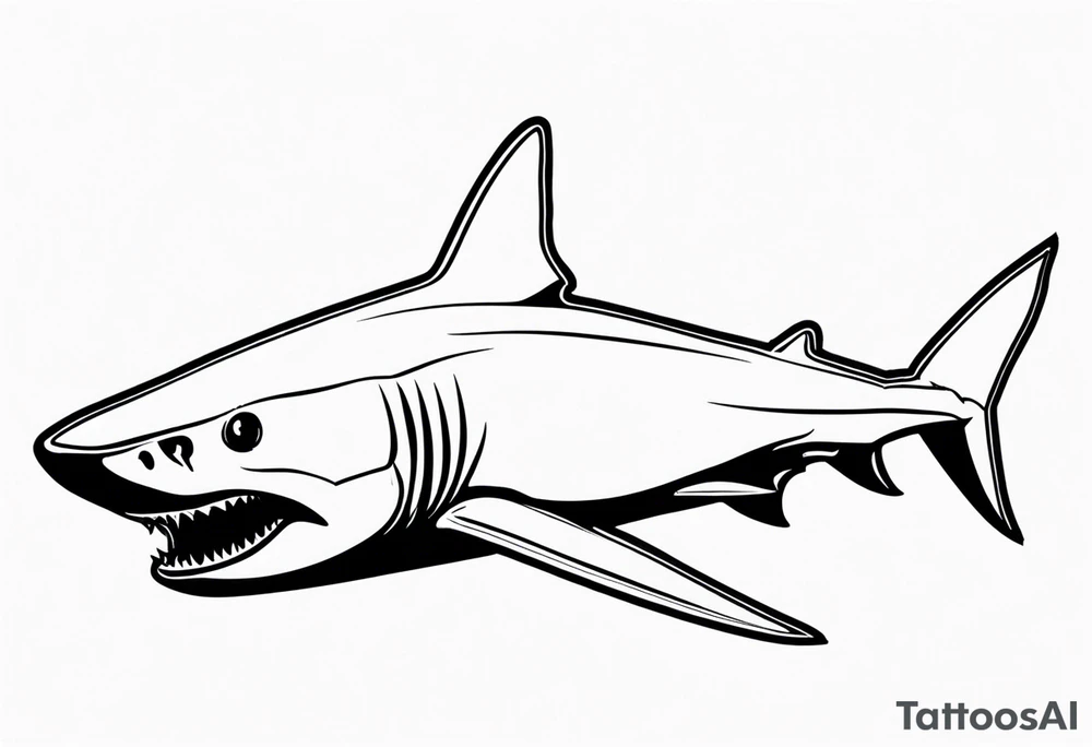 Shark tattoo idea