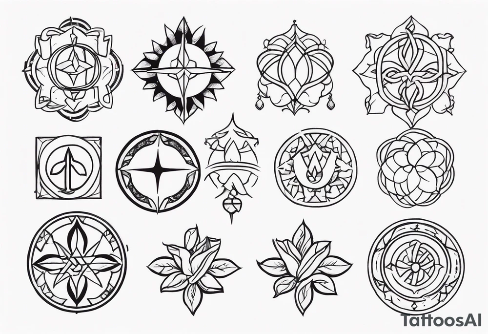 Sadism  symbol meaning tattoo design tattoo idea