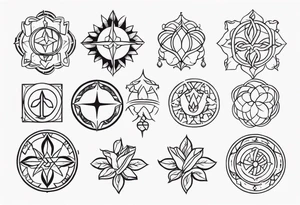 Sadism  symbol meaning tattoo design tattoo idea