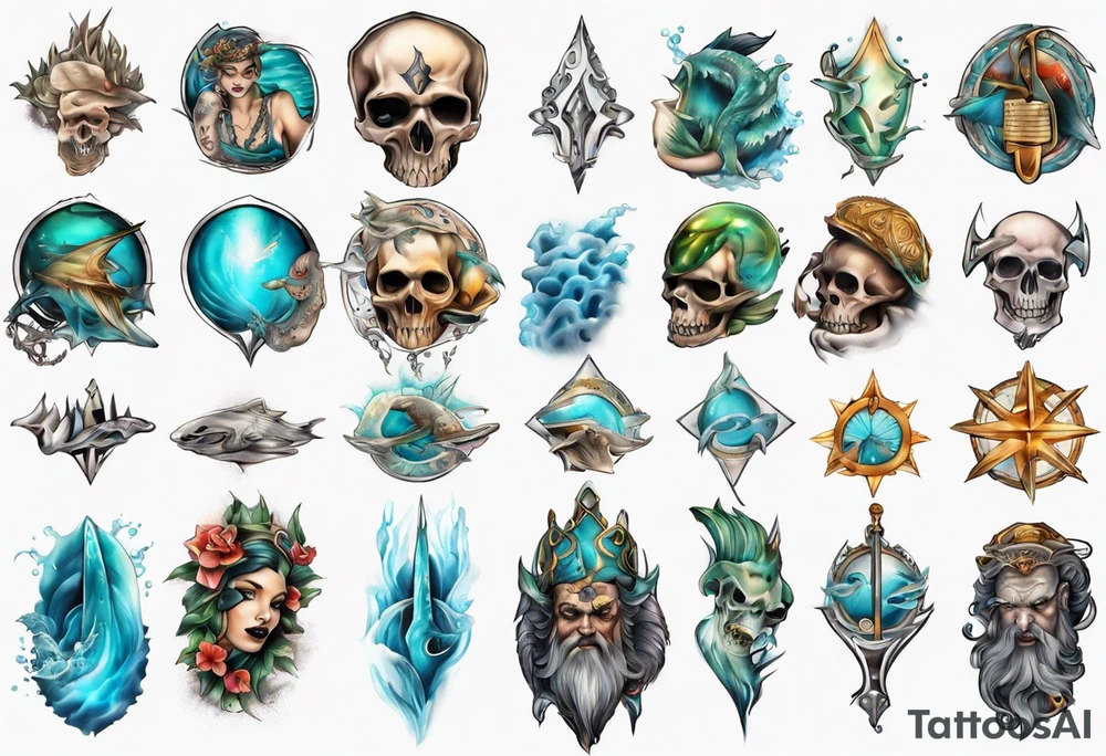 Atlantis tattoo idea
