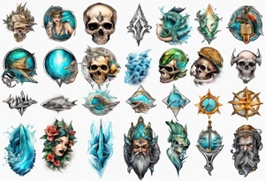 Atlantis tattoo idea