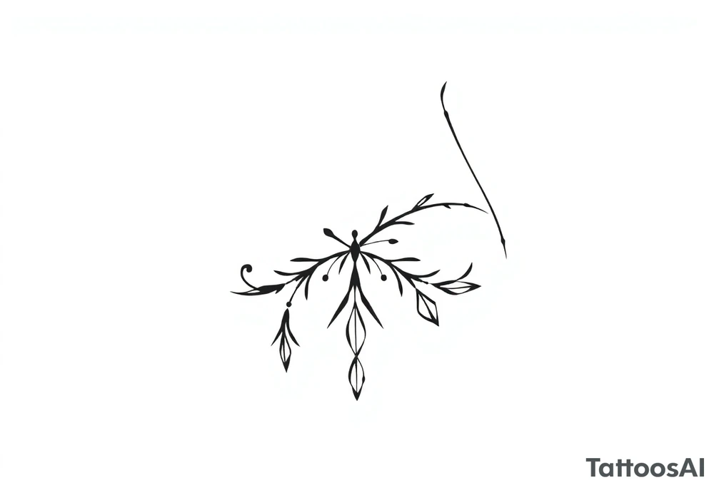 hip tattoo on the hip tattoo idea