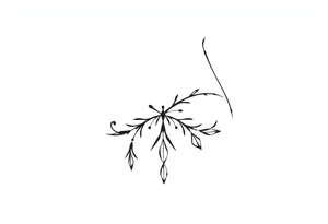 hip tattoo on the hip tattoo idea