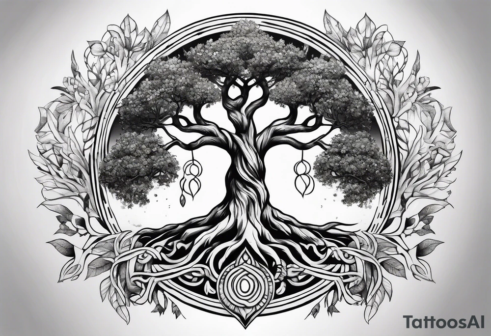 yggdrasil tattoo idea